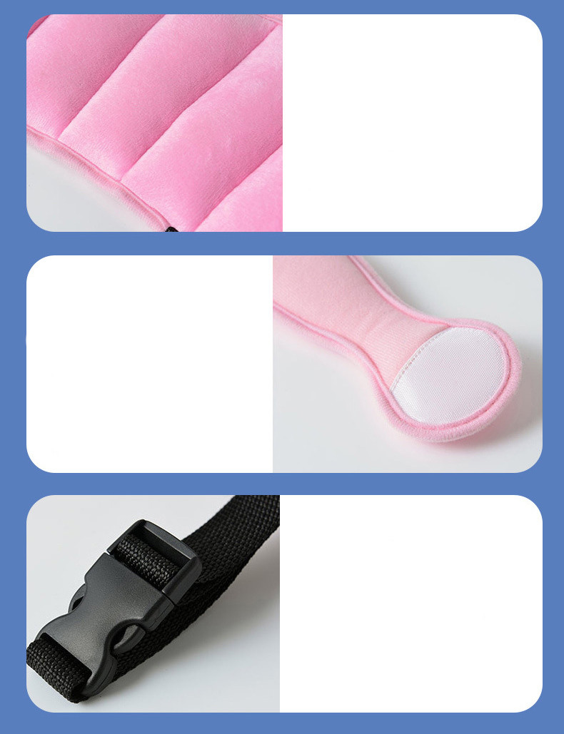 Baby Car Head Support in Use