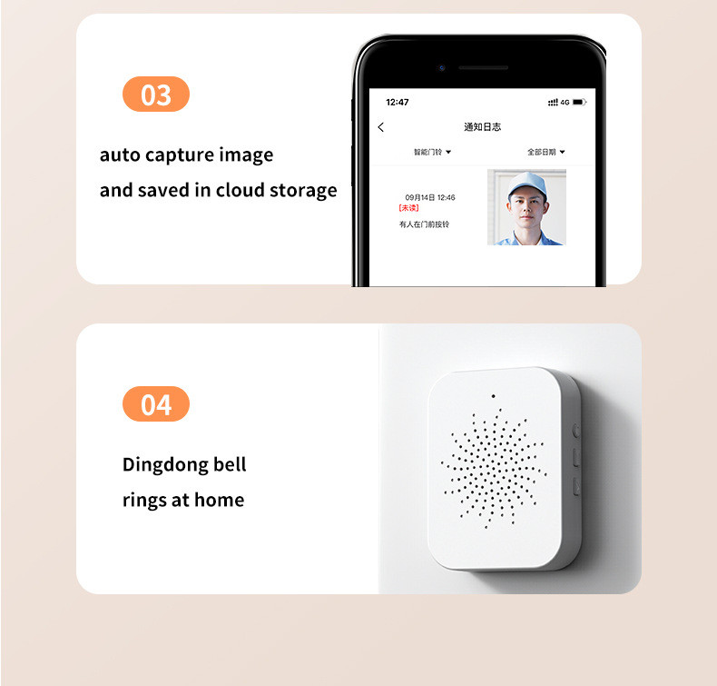 Wireless Doorbell Packaging