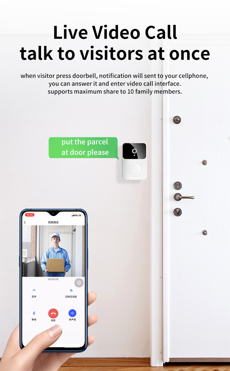 Wireless Doorbell Installation