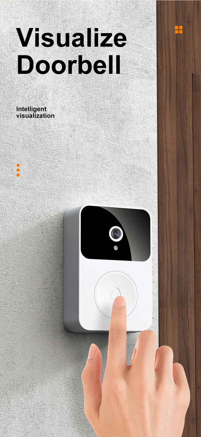 Wireless Doorbell Front View