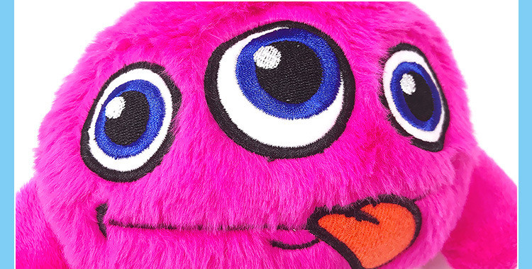 Interactive Monster Plush Giggle Ball Dog Toy Image 3