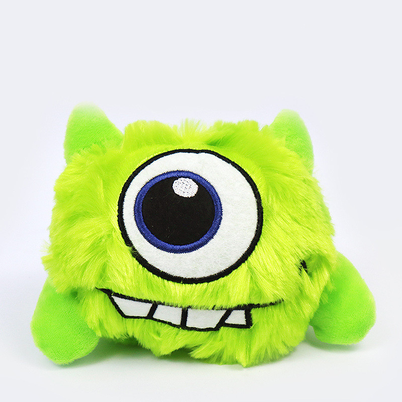 Interactive Monster Plush Giggle Ball Dog Toy Image 8