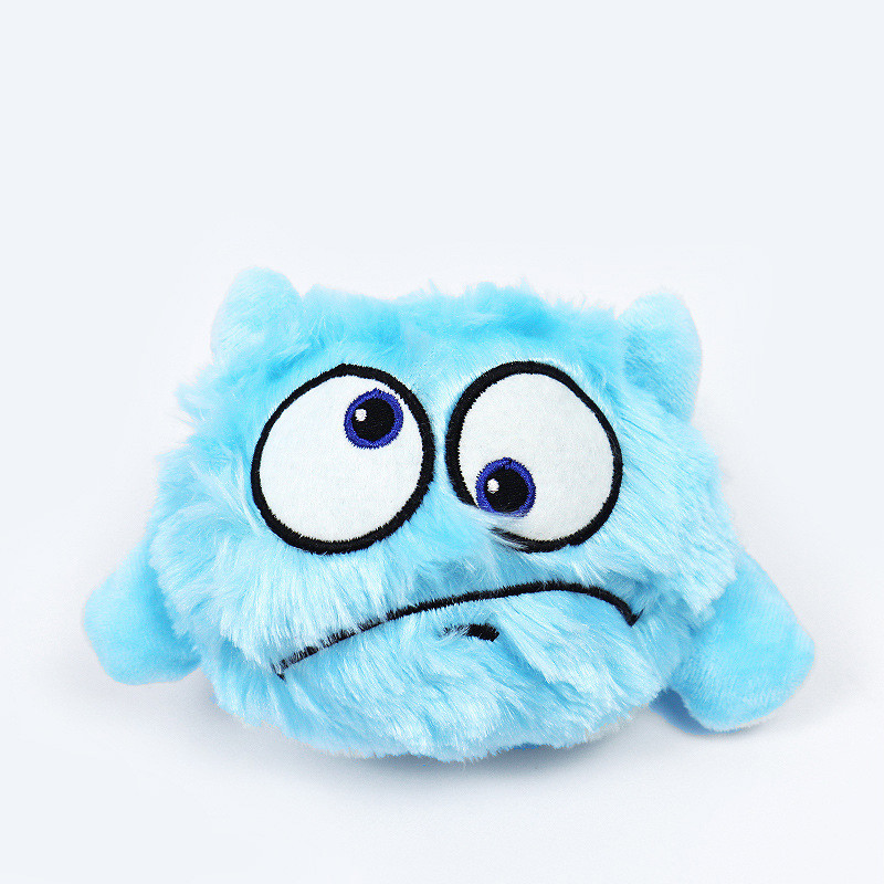 Interactive Monster Plush Giggle Ball Dog Toy Image 9