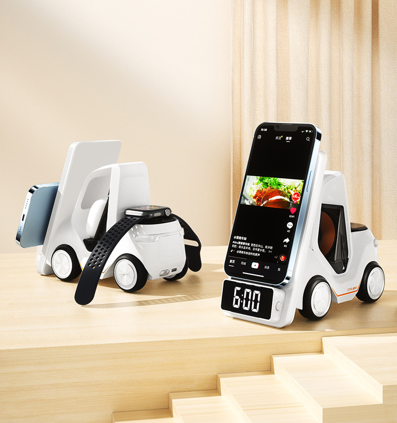 Forklift-form 3-in-1 wireless charger - image 5
