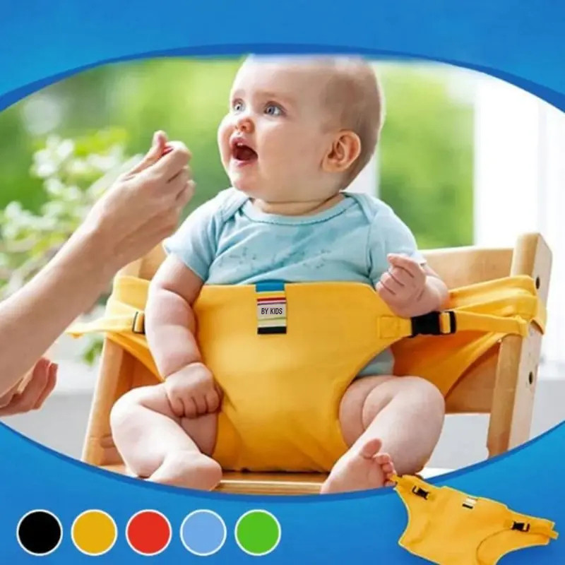 Side View of Baby Chair Harness Belt