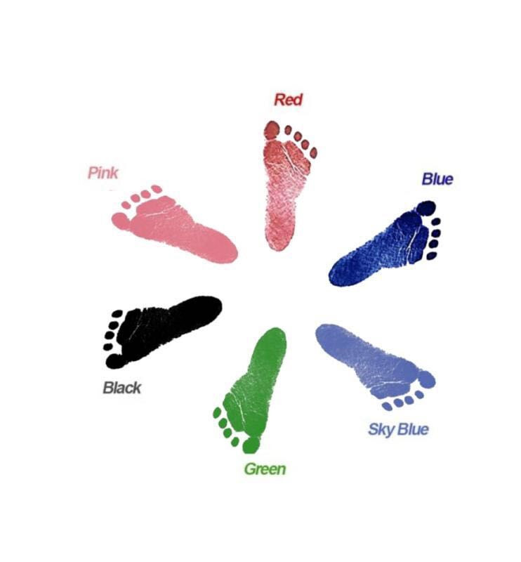 Paw Print Stamp Pad Box Kit