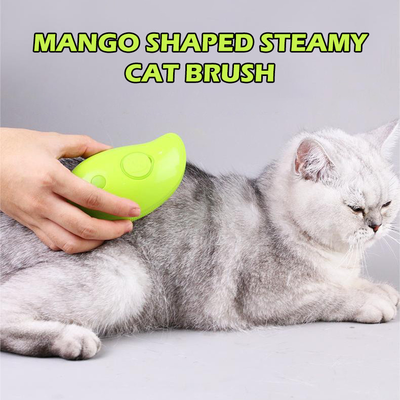Steamy Cat Brush front view