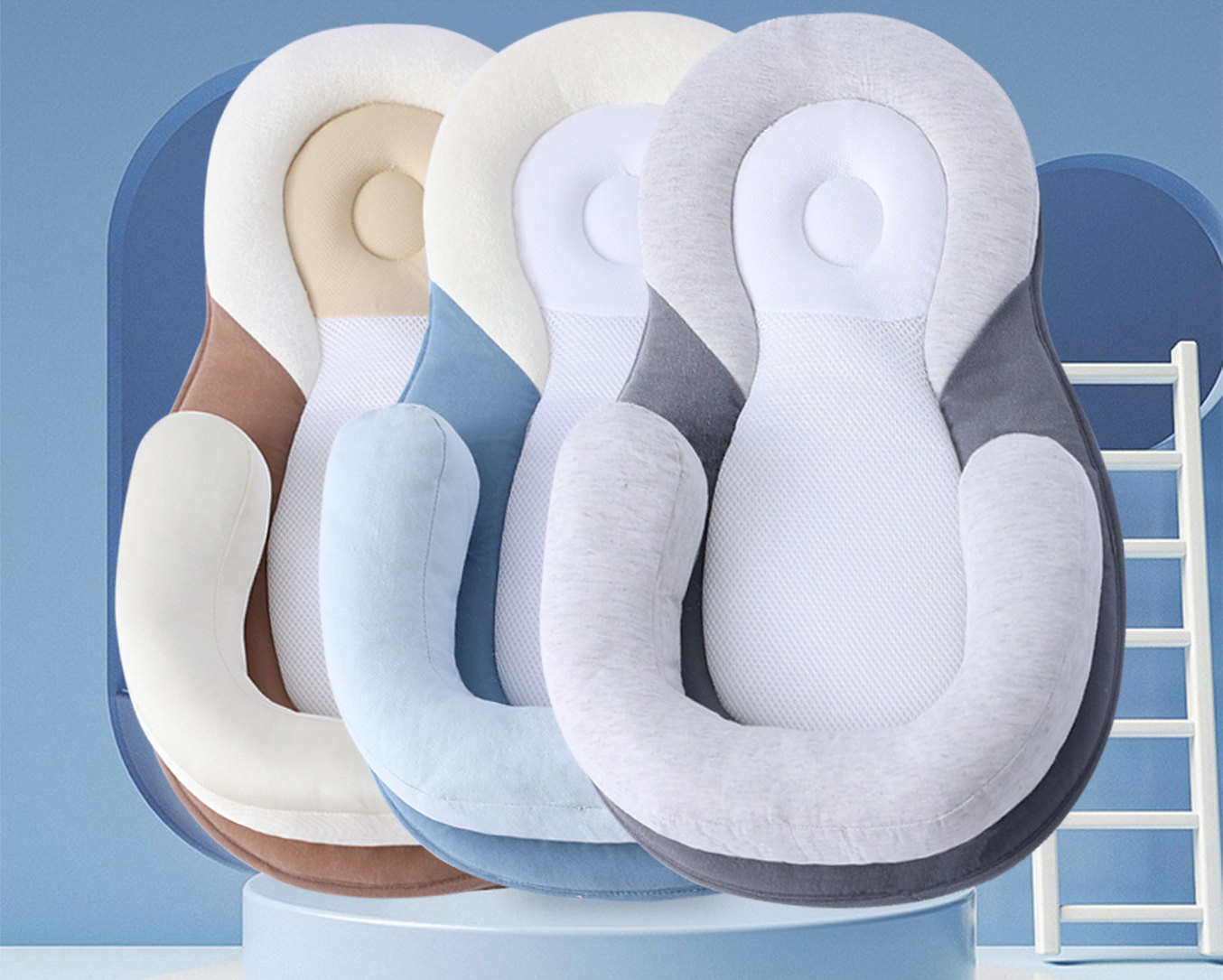 Anti-Rollover Baby Bed Image 3