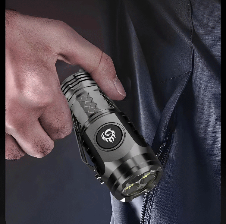 Mini Super Power Flashlight lighting effect