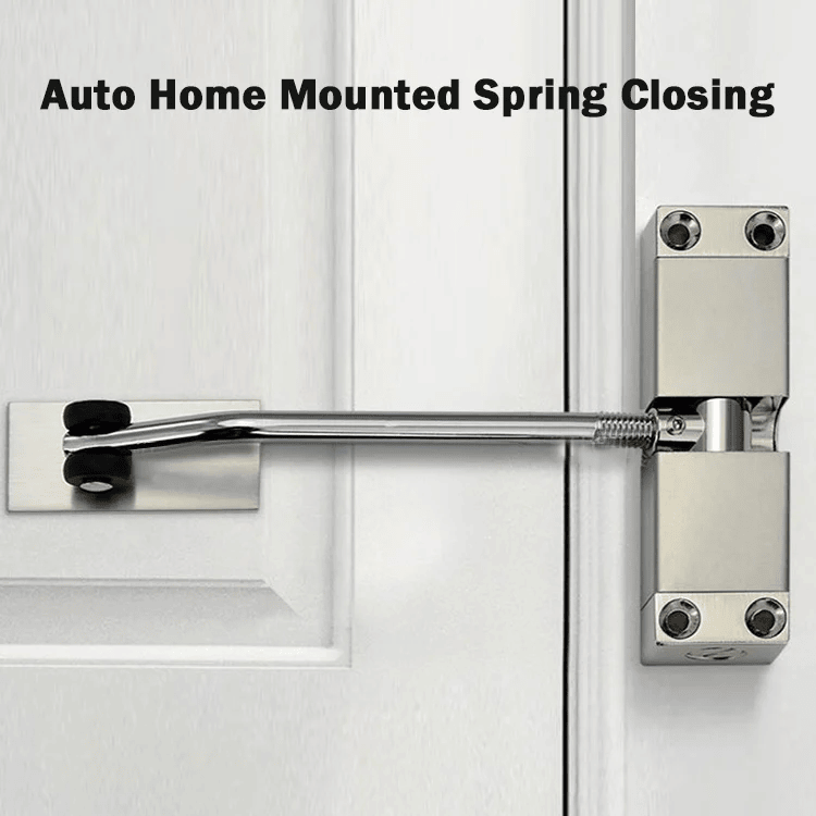 Silent Spring Door Closer side view
