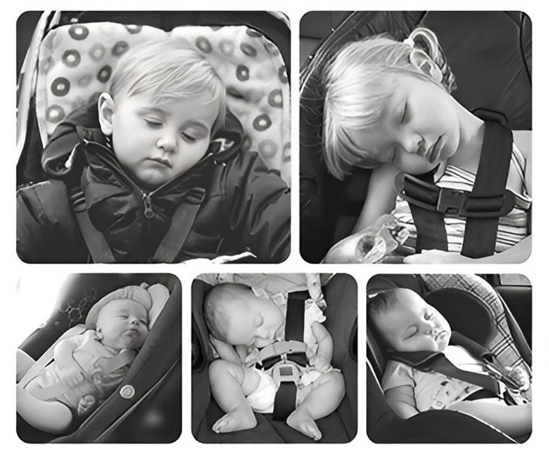 Ergonomic baby neck pillow