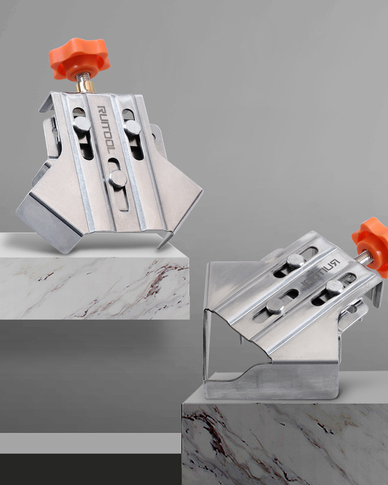 Adjustable rotating jaw close-up