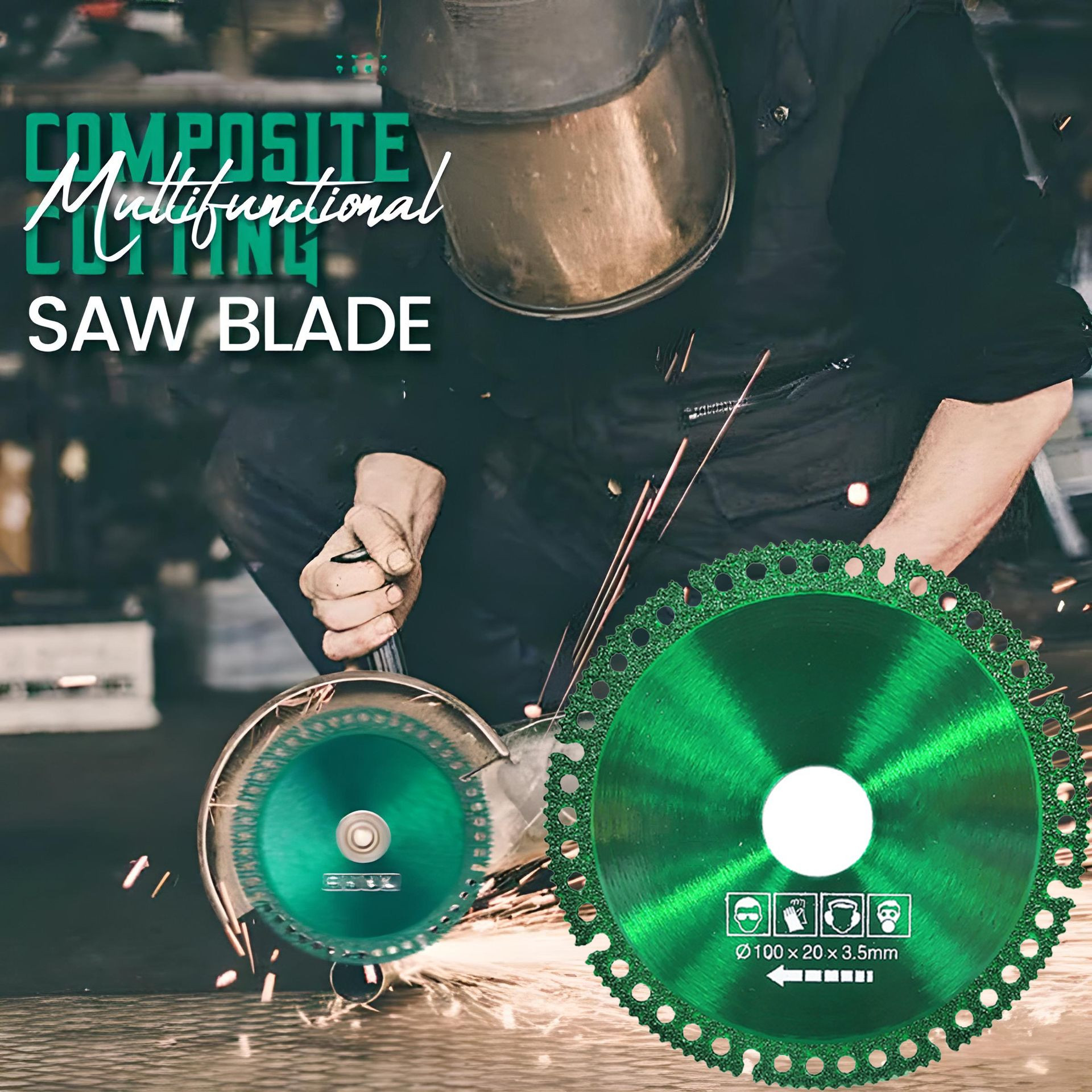 Indestructible Disc cutting blade