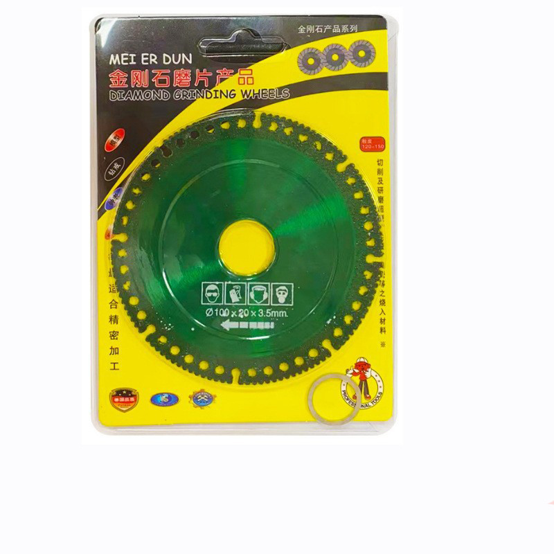 Angle grinder with Indestructible Disc attached