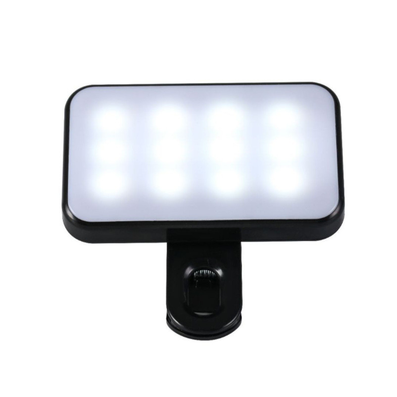 Portable Selfie Light in use