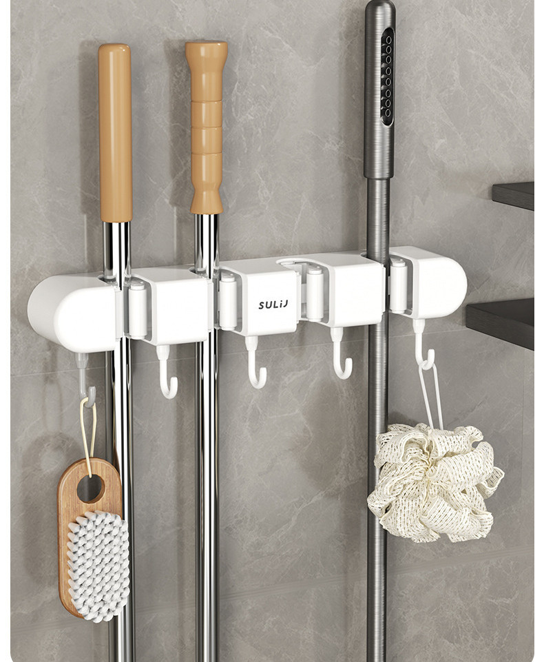 Mop and Broom Holder Image 4