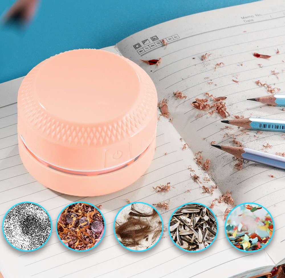 Mini Desk Vacuum Cleaner front view
