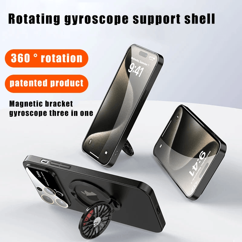 Rotation Gyroscope Phone Case Side View