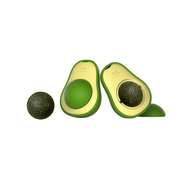 Avocado Catnip Wall Ball Cat Toy Image 4